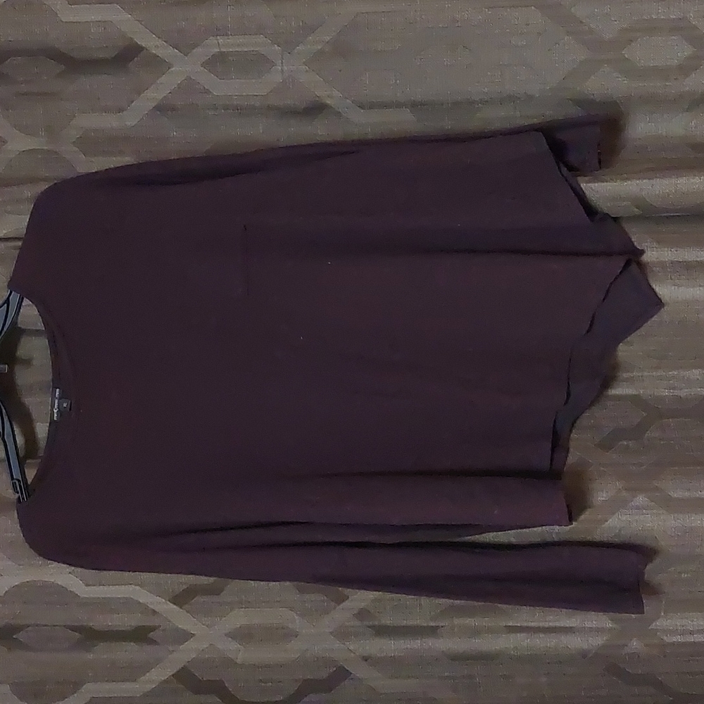 Dark purple sweater
